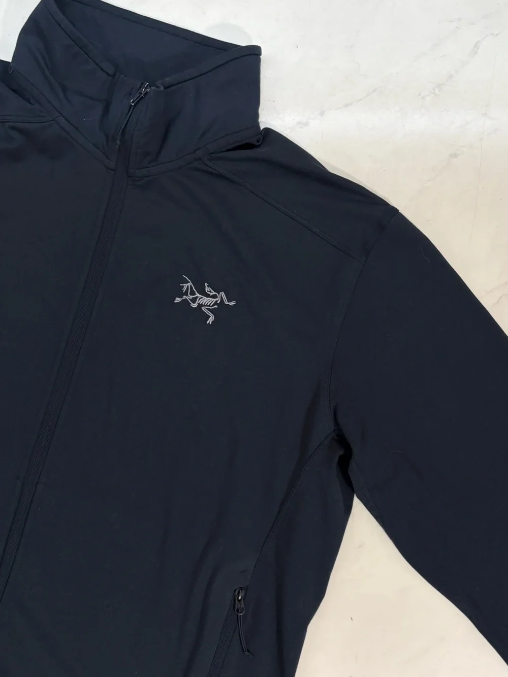 Arc’Teryx Men’s Medium Navy Blue Kyanite LT Jacket Full Zip Outdoor Gorpcore